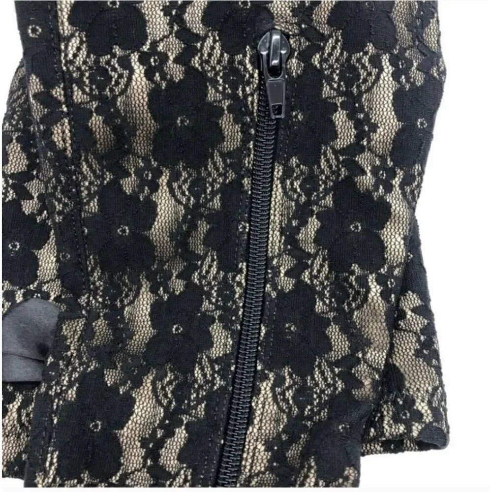 Colin Stuart Lace Thigh High Boots
